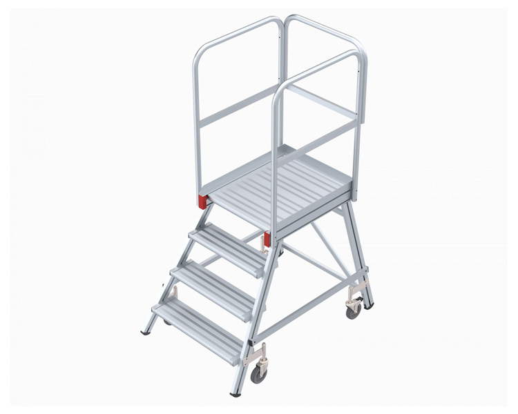 Euroline Mobiel Bordes Trap 4 Treden