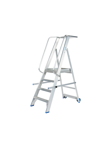 Solide Plooibaar Mobiel Platform 4 Treden