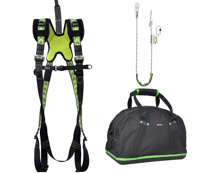 Kratos Valbeveiliging Set Standaard Werkpositioneringslijn