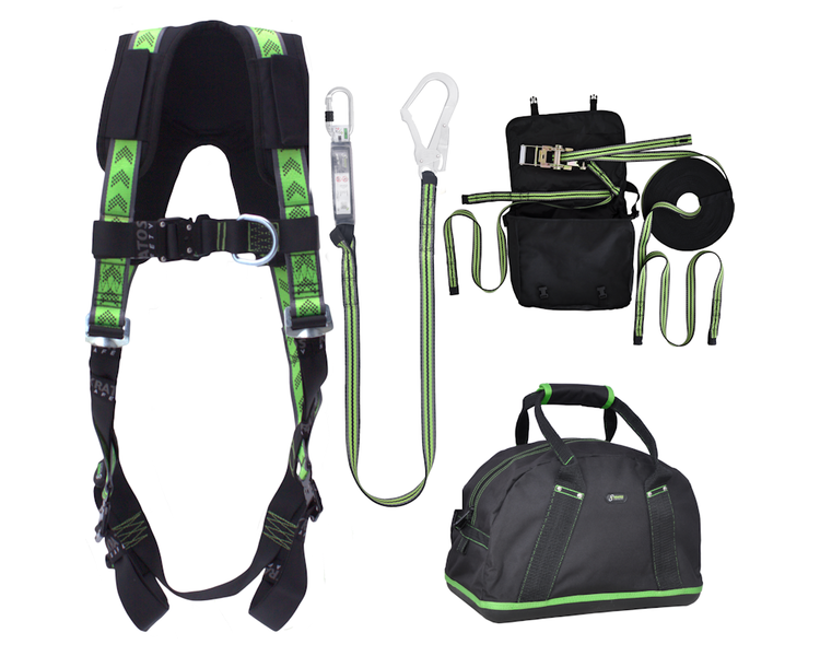 Kratos Valbeveiliging Set Standaard+ Horizontale Leeflijn