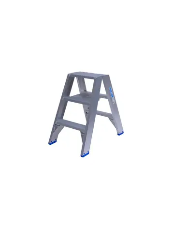 Solide Professionele Dubbele Trap 3 Treden