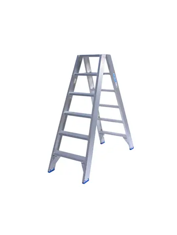 Solide Professionele Dubbele Trap 6 Treden