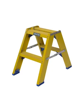 Staltor Dubbele Kunststof Trap 2 Treden
