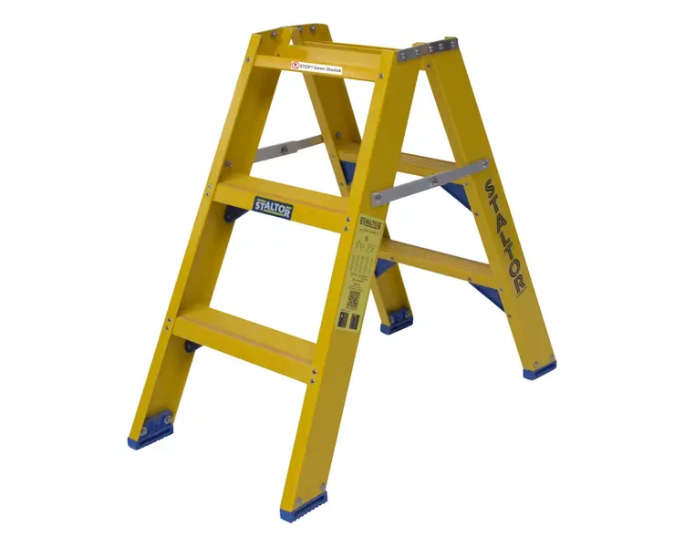 Staltor Dubbele Kunststof Trap 3 Treden