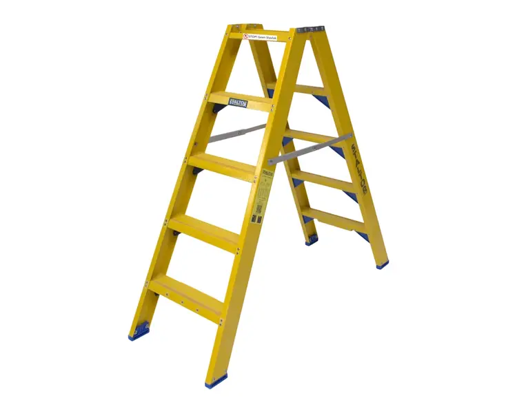 Staltor Dubbele Kunststof Trap 5 Treden