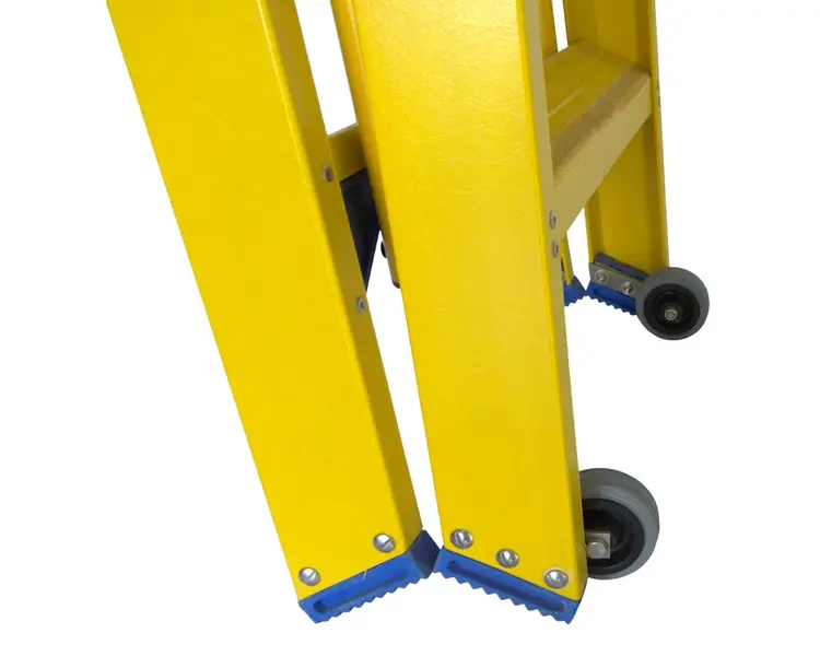 Staltor Dubbele Kunststof Trap 7 Treden (Inklap Beugel)