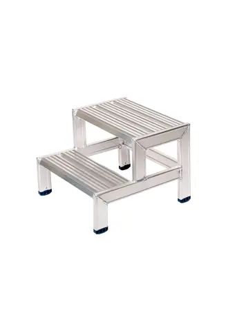 Solide Montagetrap 45° mt 2 Treden | 50cm