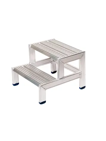 Solide Montagetrap 45° mt 2 Treden | 60cm