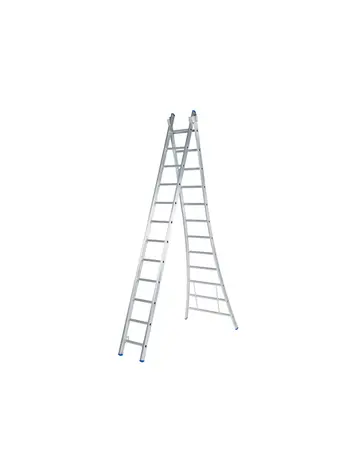 Solide Bouwladder 2x12