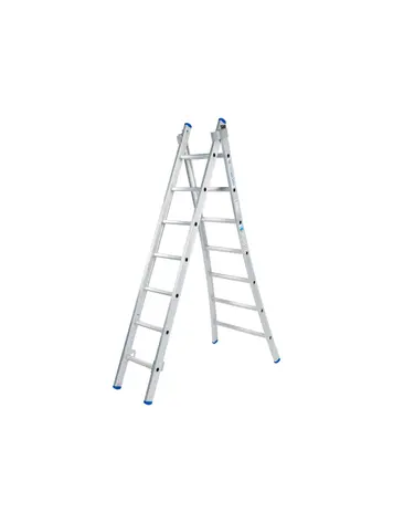 Solide Industrieladder 2x7