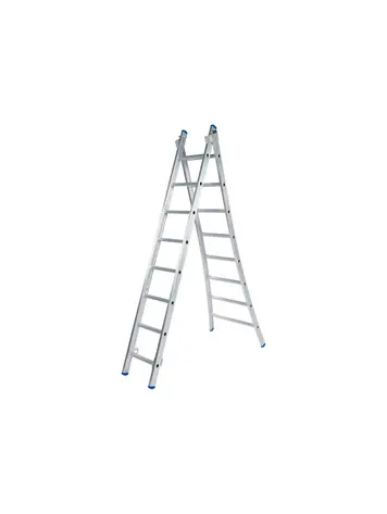 Solide Industrieladder 2x8