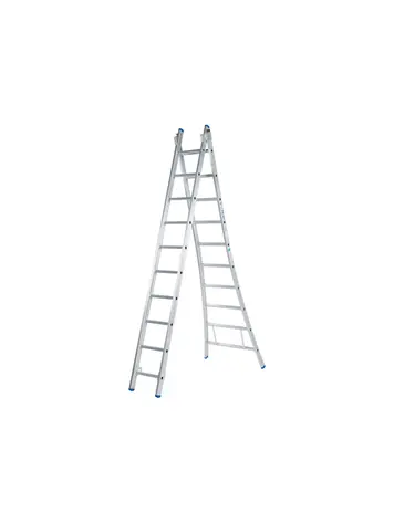 Solide Industrieladder 2x10