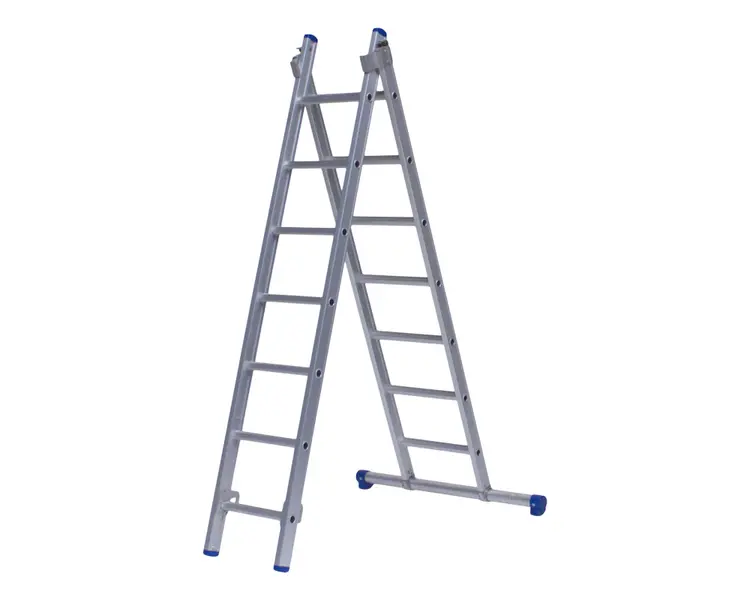 Solide Industrieladder 2x7