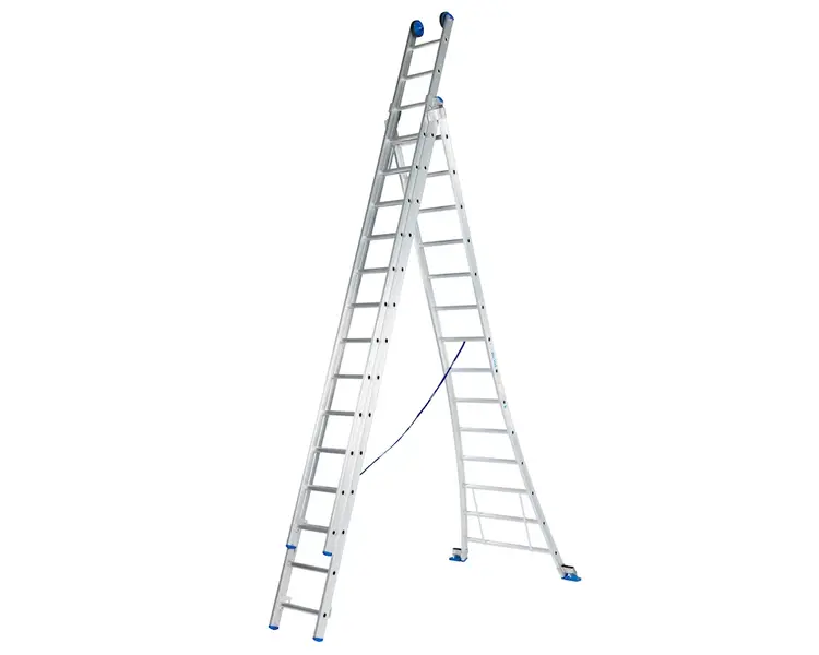 Solide Industrieladder 3x14