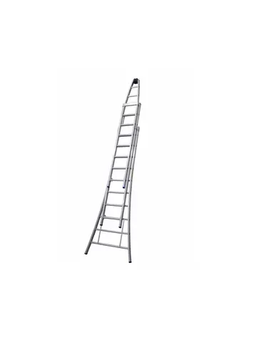 Solide Puntladder 3x10 + Gevelrollen