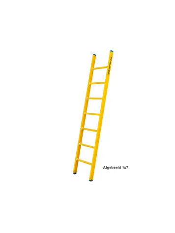 Staltor Kunststof Enkele Ladder 8 Sporten