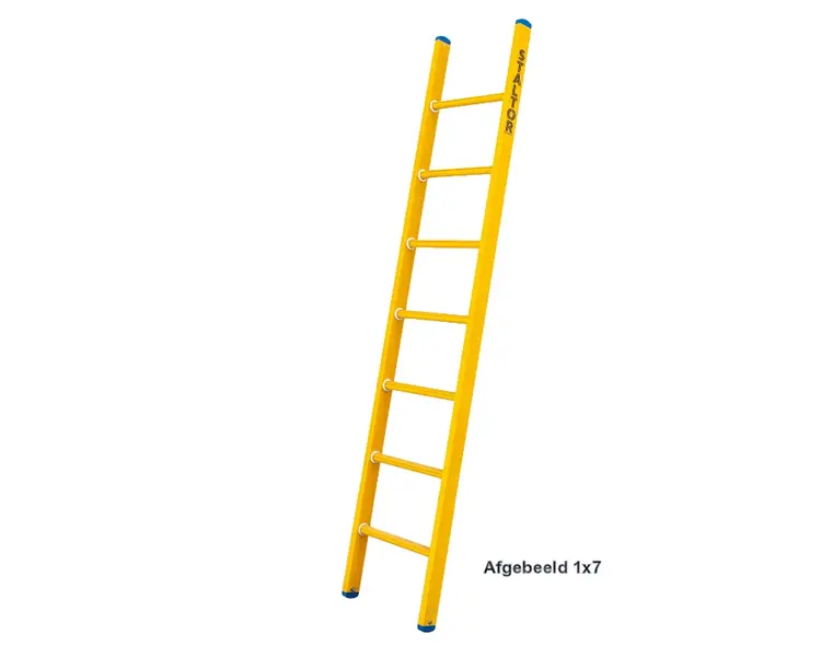 Staltor Kunststof Enkele Ladder 8 Sporten