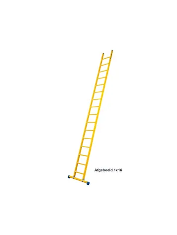 Staltor Kunststof Enkele Ladder 24 Sporten