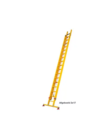Staltor Kunststof Touwladder 2x14