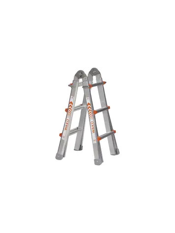 Wakü Telescoopladder 4x3