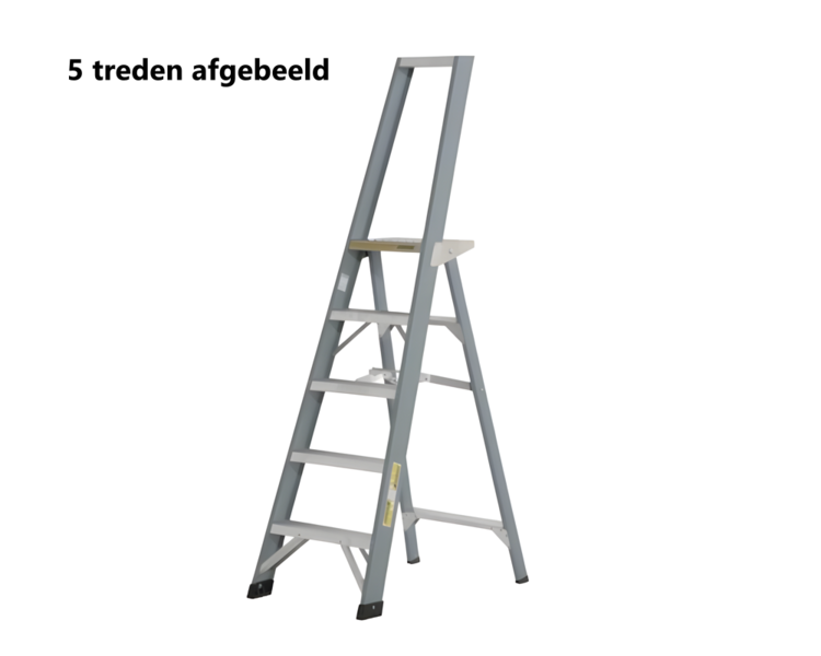 Dirks Enkele Trap 10  Treden Gecoat