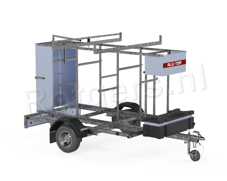 Alu-Top Steigeraanhanger 250 Afsluitbaar