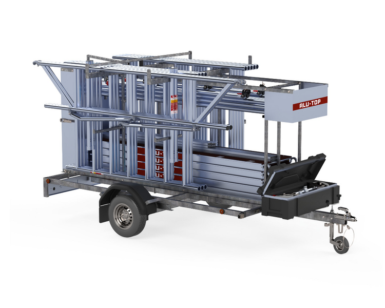 Alu-Top Steigeraanhanger 305 Afsluitbaar