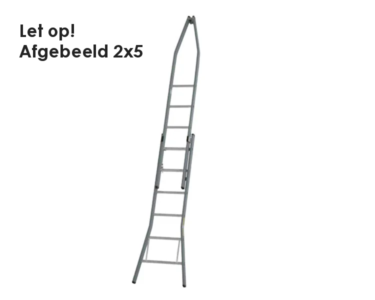 Dirks Puntladder 2x7