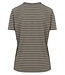 Coster Copenhagen T-shirt stripes olive