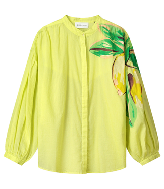 Pom Amsterdam Blouse Lemon yellow