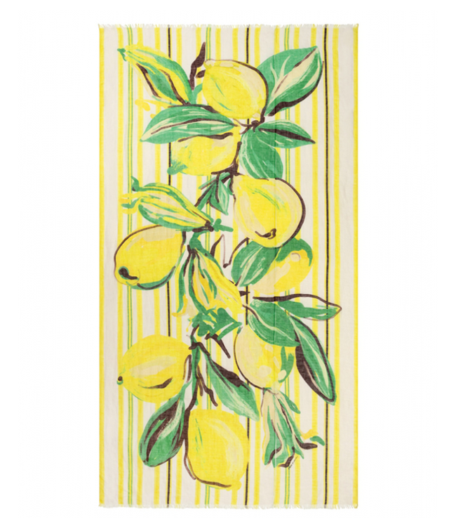 Pom Amsterdam Sjaal Lemon tree