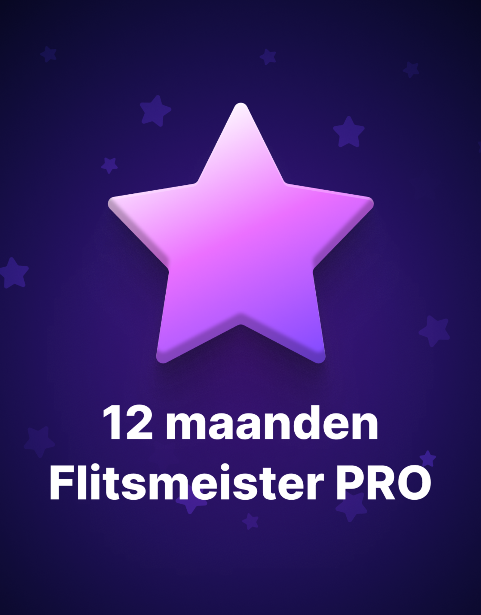 Flitsmeister Flitsmeister PRO cadeaukaart - 12 maanden