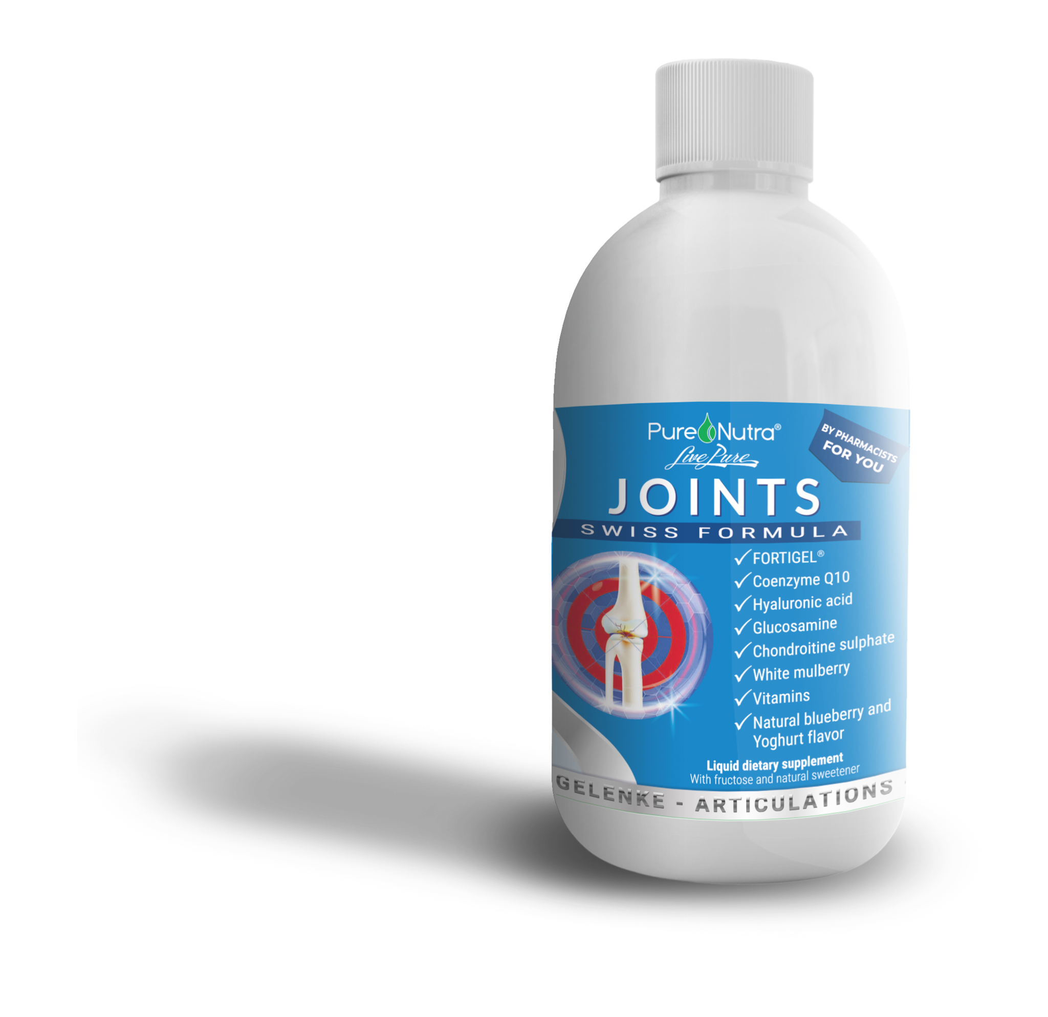 Pure Nutra® Pure Nutra® Joints - formule met Fortigel® gehydrolyseerd collageen 5000 mg