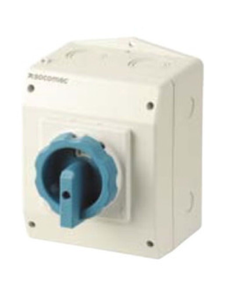 Socomec AC (Werk)schakelaar. 63/80/100/125A.