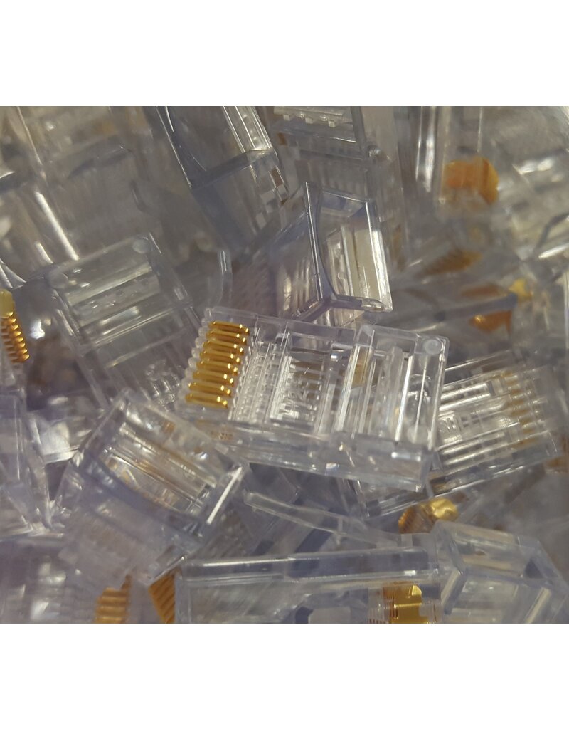 FDM RJ45 8 pol. Easy-fit 25/100 stuks.