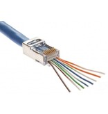 FDM RJ45 8 pol. Easy-fit 25/100 stuks.