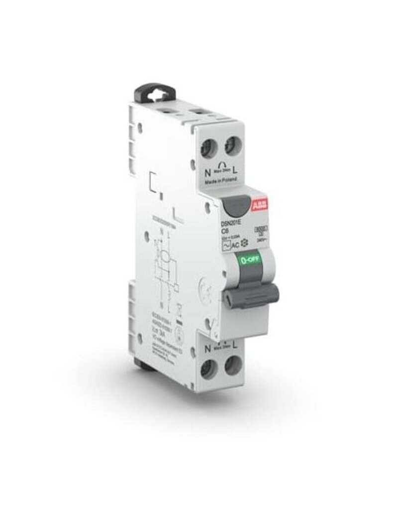 ABB Aardlekautomaten 1 Pol+N Small 1 module