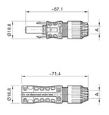 Stäubli MC4 – EVO2 connector