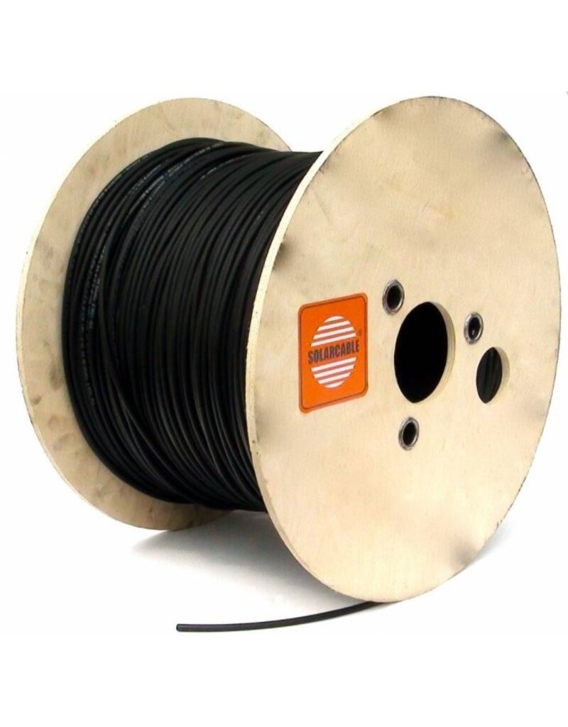 Top Cable Solarkabel 4mm² Haspel Zwart 500 mtr. Cca-s2d2a2