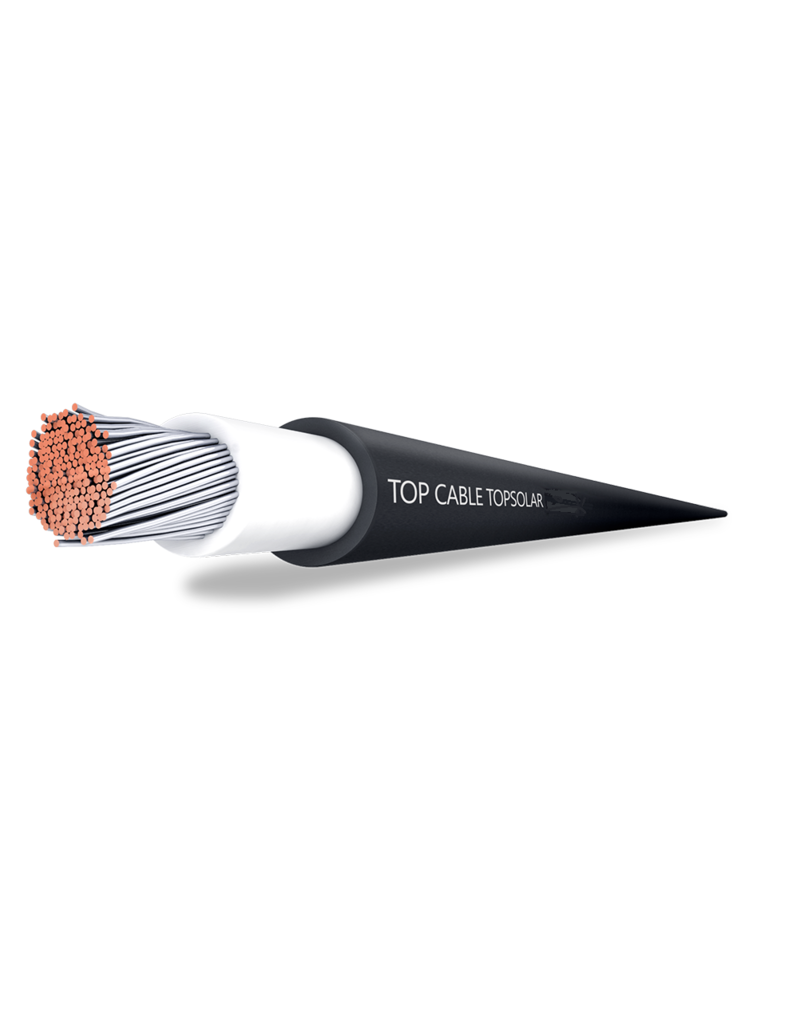 Top Cable Solarkabel 4mm² rol zwart 100 mtr. Cca-s2d2a2