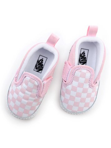 Vans IN OLD SKOOL CRIB UNISEX - Chaussons pour bébé - glitter two tone/rose  clair - ZALANDO.BE