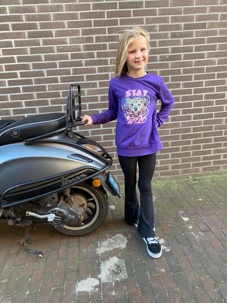 SWEATER STAY WILD PURPLE