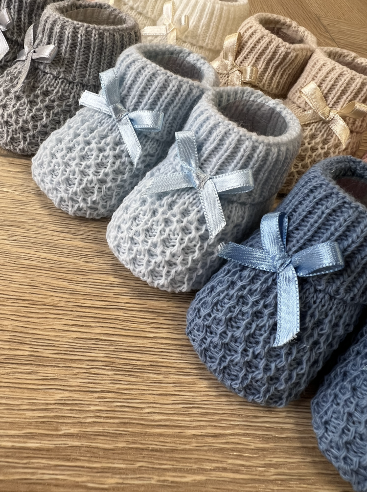 GEBREIDE SLOFJES BABY