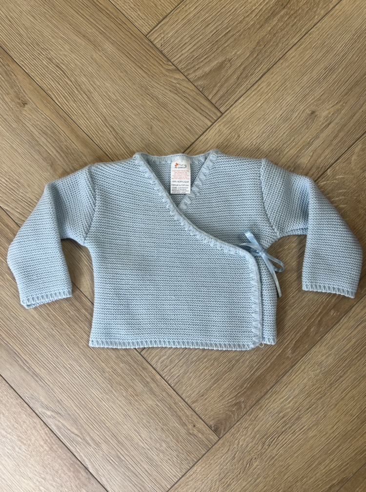 BABY VESTJE OVERSLAG