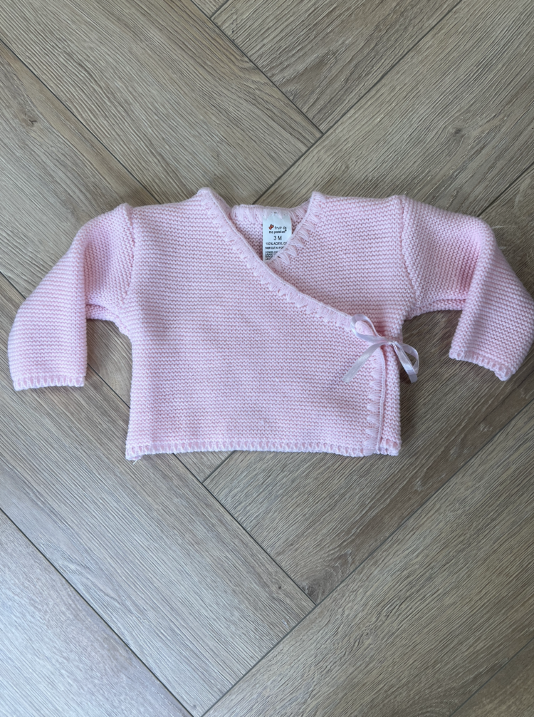 BABY VESTJE OVERSLAG