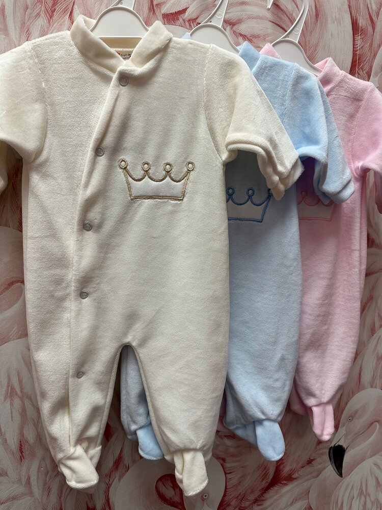 VELVET BABY SET