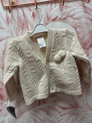 BABY CARDIGAN BEIGE