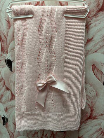 PINK BABY BLANKET