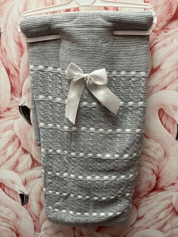 BABY BLANKET GREY