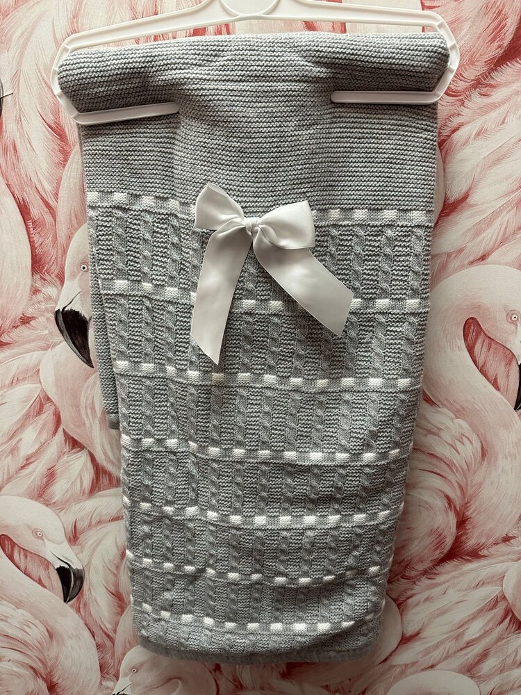 BABY BLANKET GREY